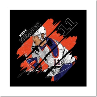 mark messier stripes Posters and Art